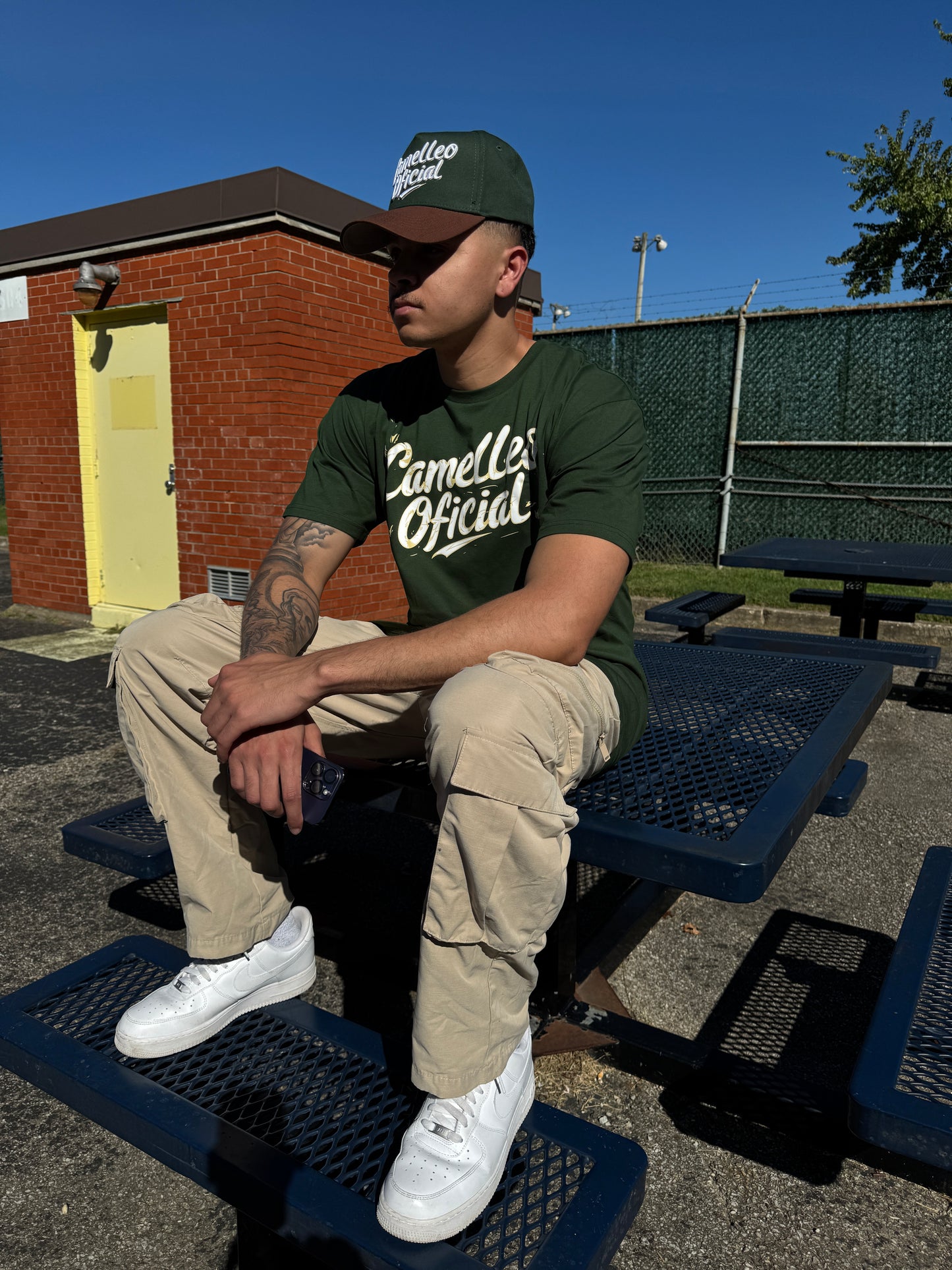 CAMELLEO FALL ‘24 TEE (EMERALD)