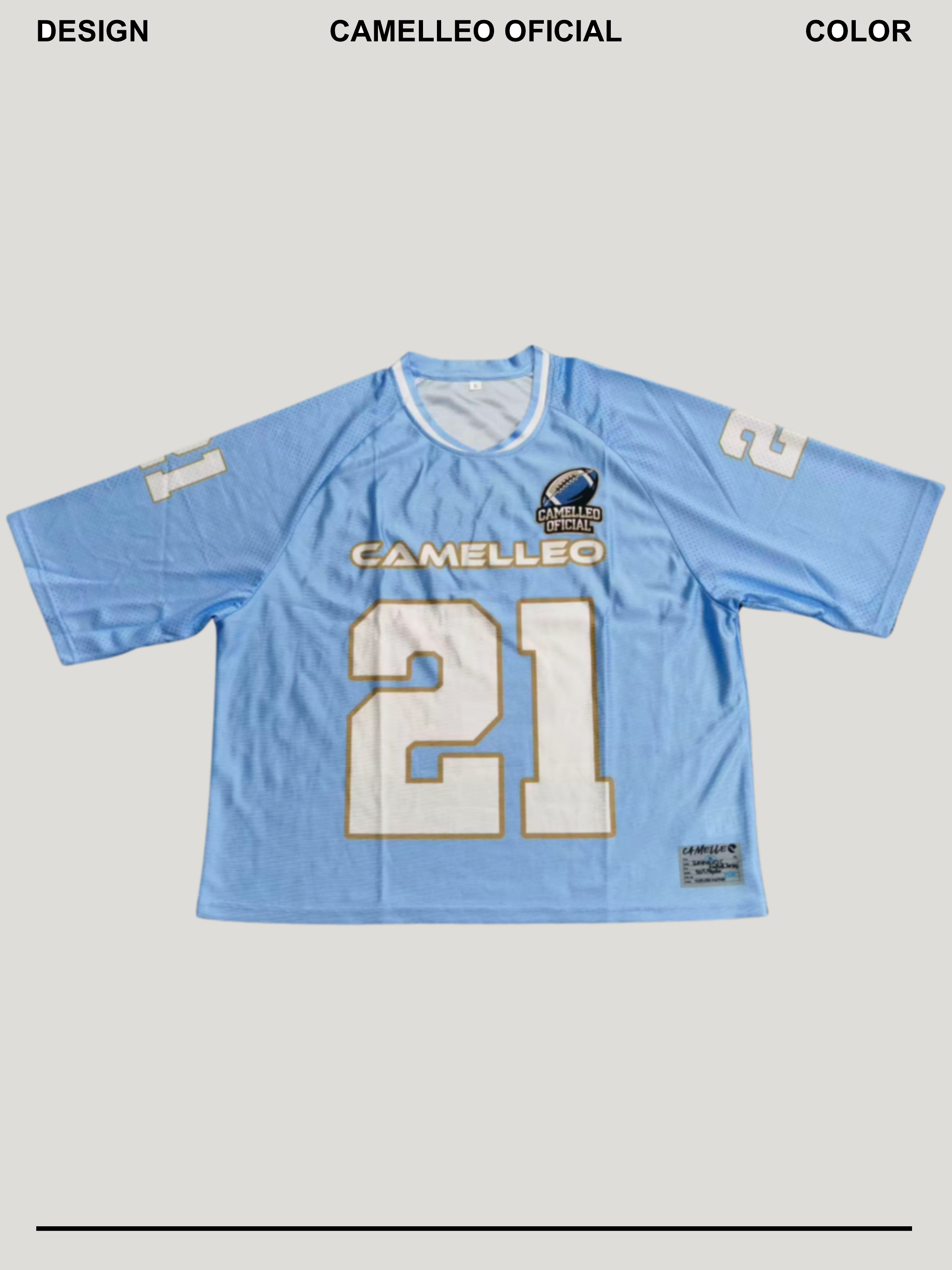 CAMELLEO FOOTBALL JERSEY