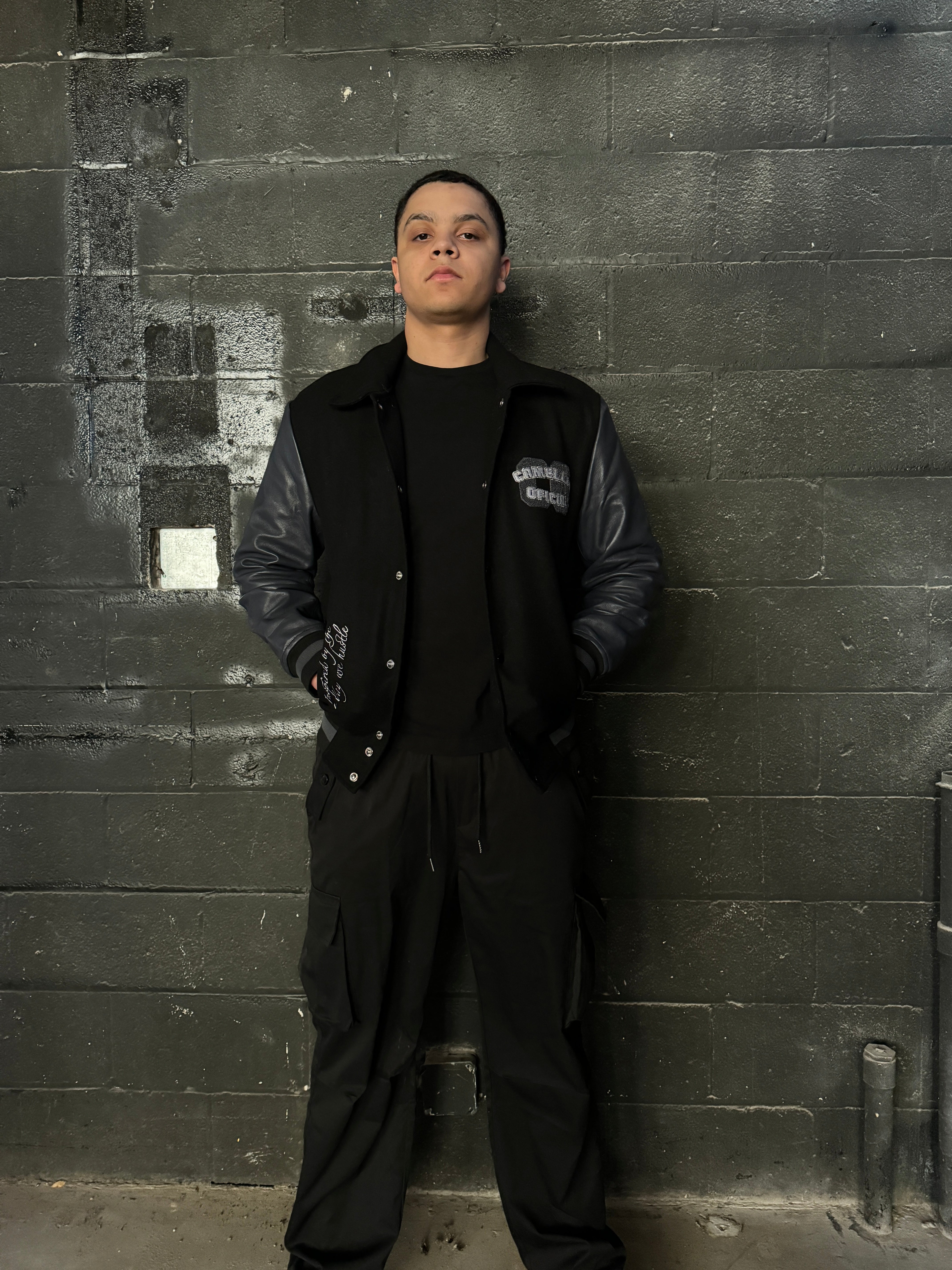 CAMELLEO VARSITY JACKET