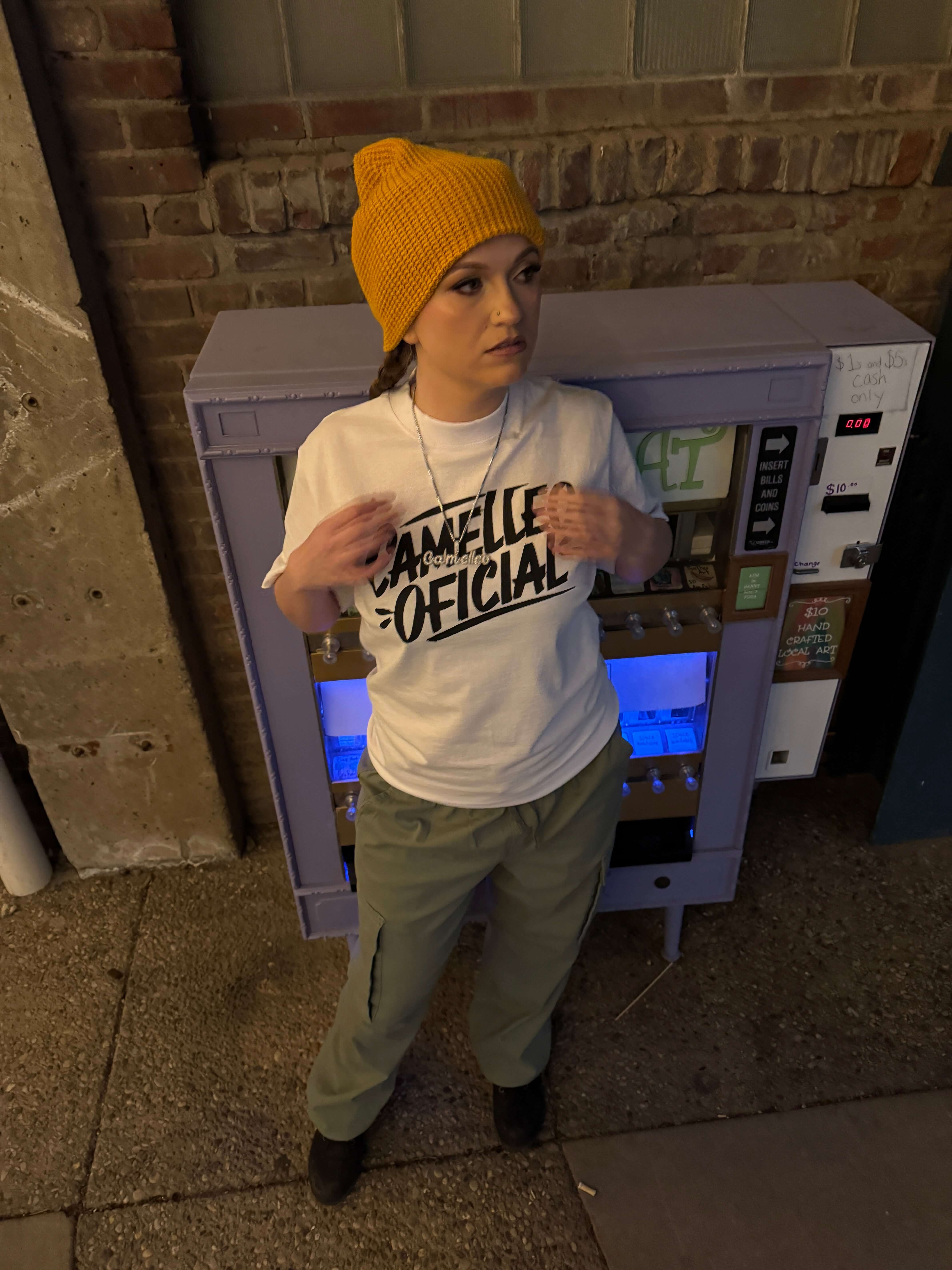 CAMELLEO 4TH ANNIVERSARY TEE (WHITE)