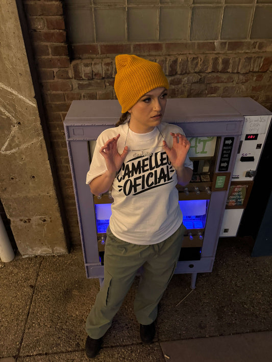 CAMELLEO 4TH ANNIVERSARY TEE (WHITE)