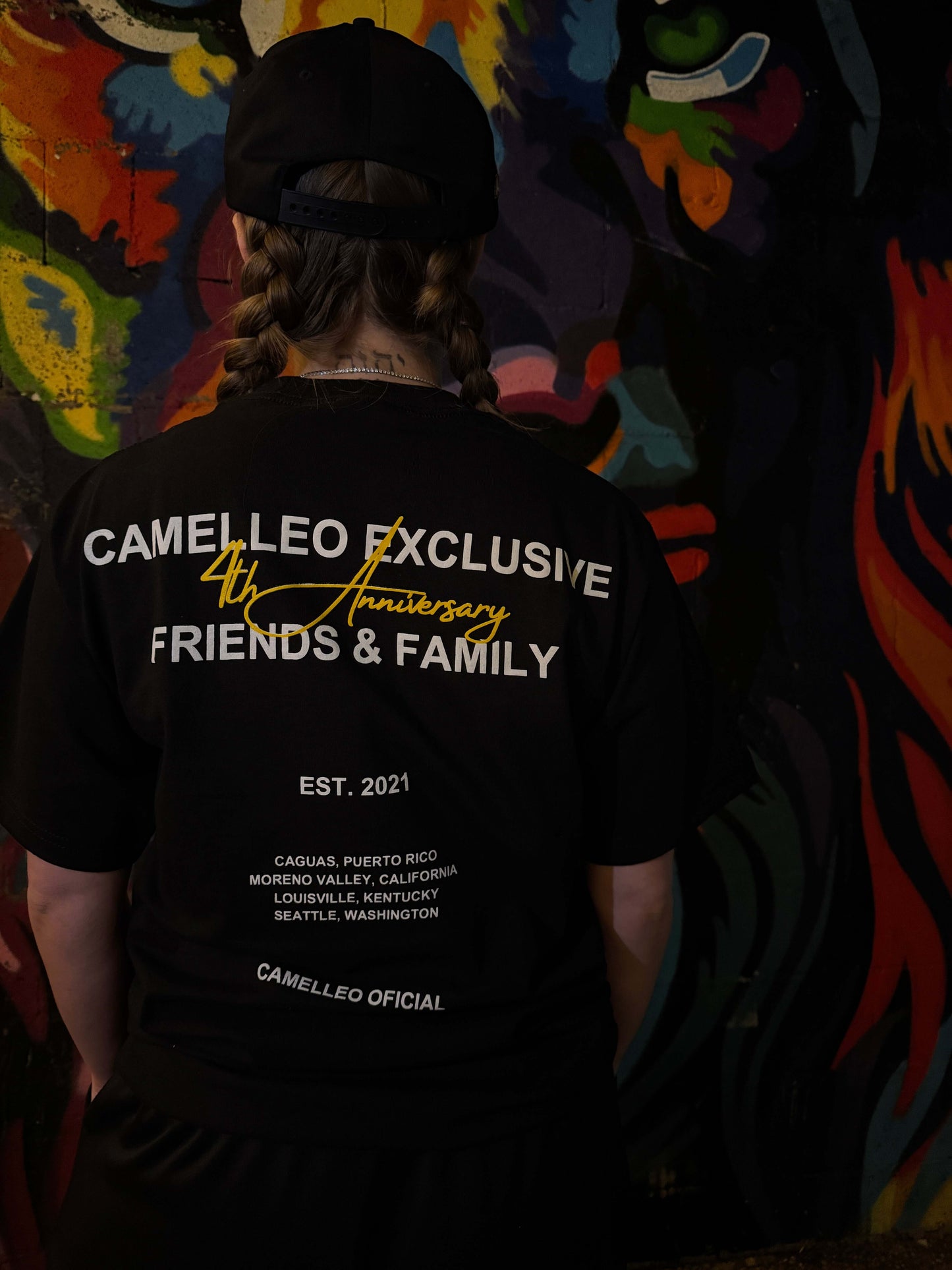 4TH ANNIVERSARY TEE (BLACK)