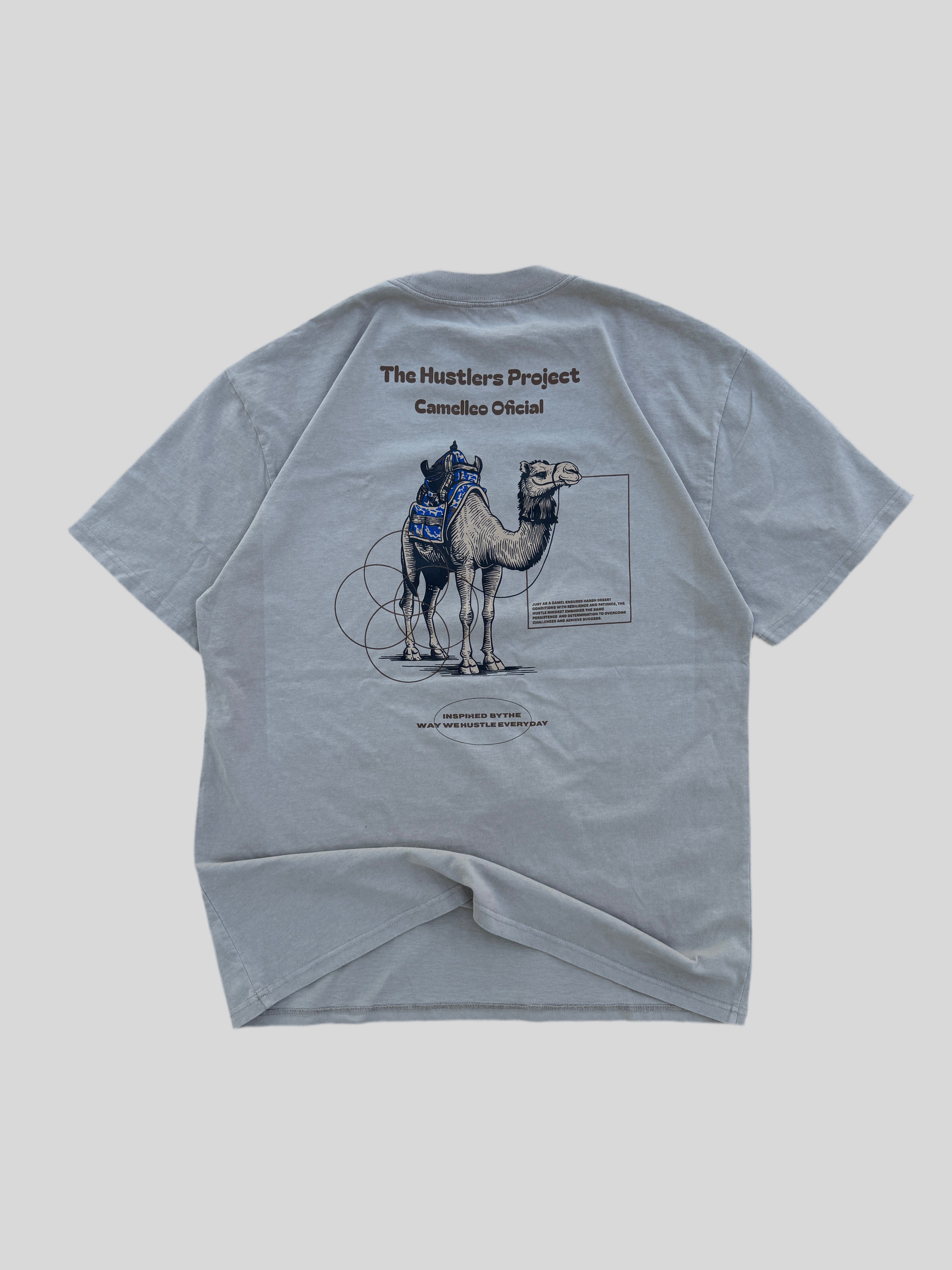 CAMELLEO PROJECT HUSTLERS TEE (EUCALYPTUS)