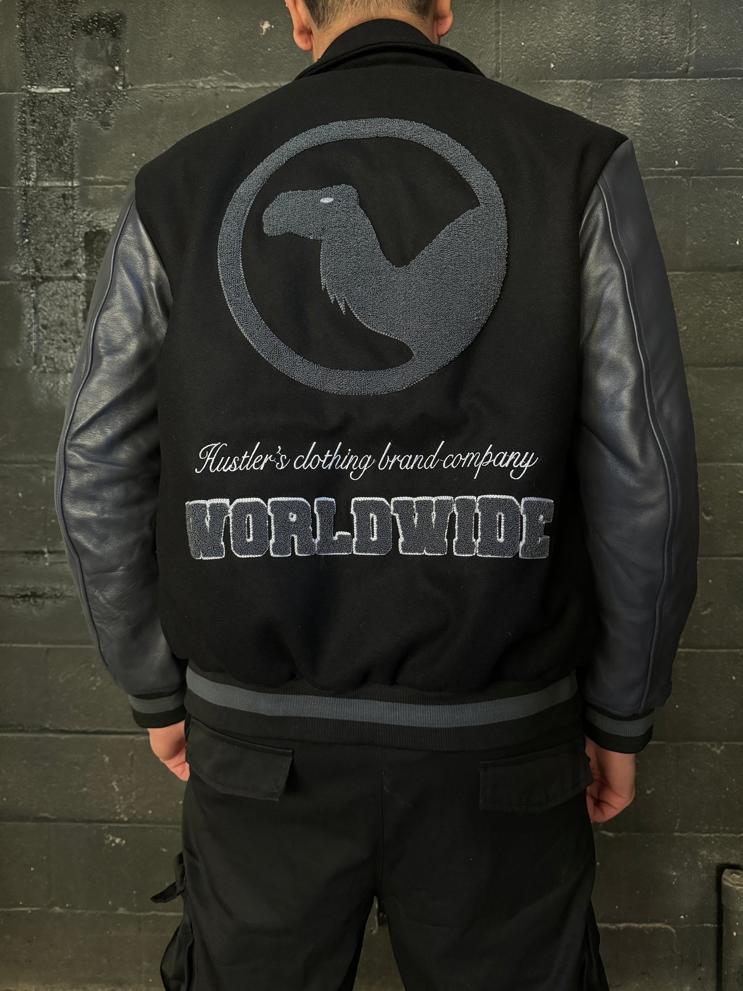 CAMELLEO VARSITY JACKET