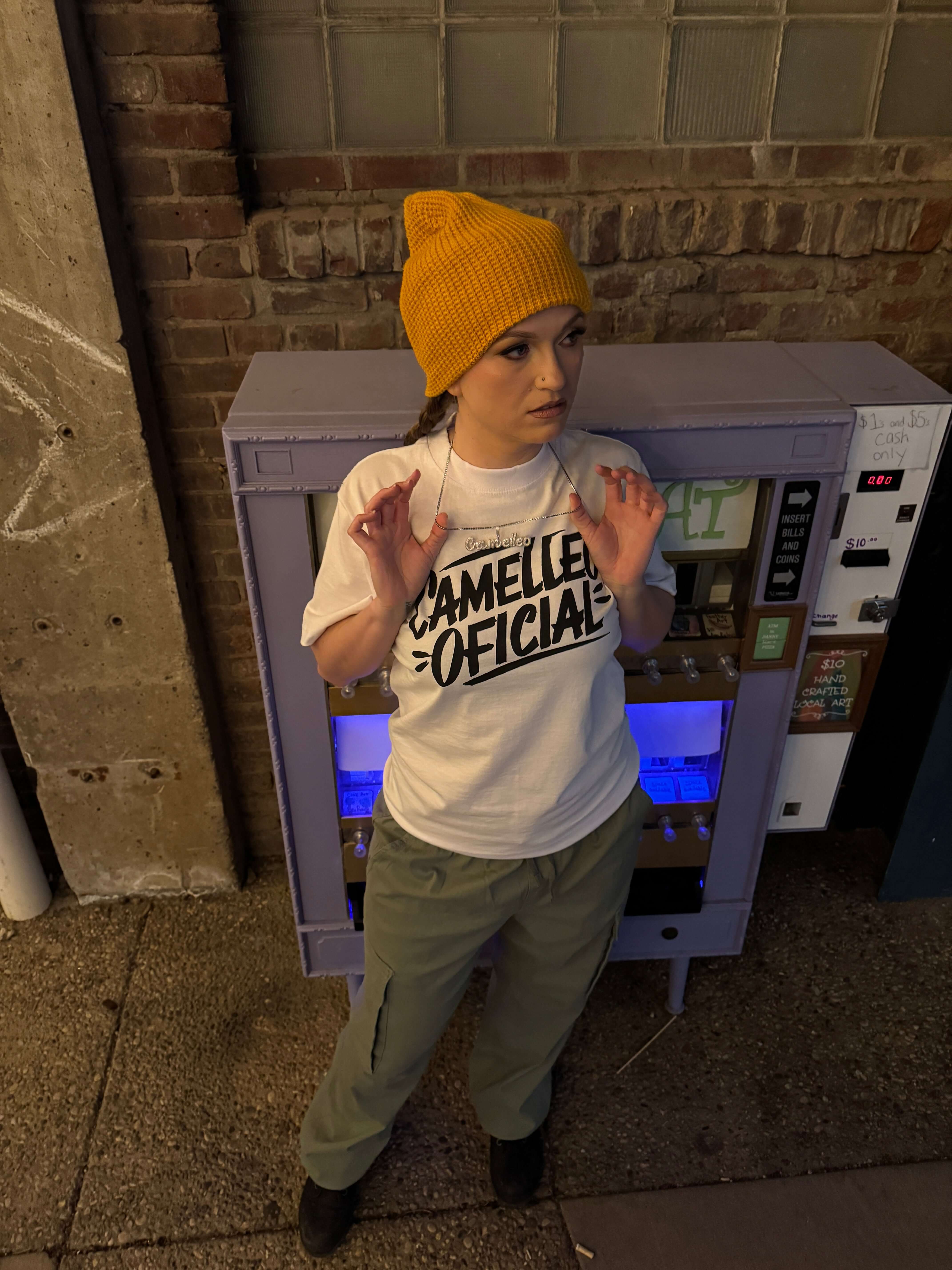 CAMELLEO 4TH ANNIVERSARY TEE (WHITE)